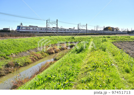 鉄道　私鉄　東京メトロ8000系　8104F(鷺沼)　 97451713