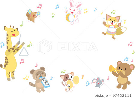 動物たちの音楽会_円陣 97452111