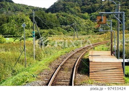 宗谷本線からの車窓風景　糠南駅 97453424
