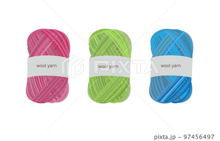 3色の毛糸 3色の毛糸 97456497