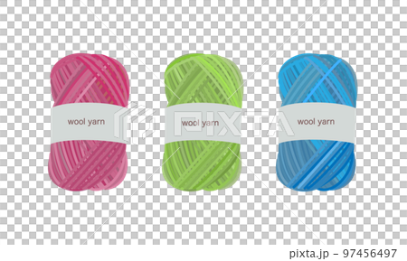 3色の毛糸 3色の毛糸 97456497