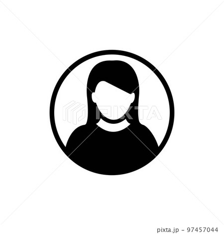 User sign icon. Person symbol. Human avatar.Flat style. User sign icon. Person symbol. Human avatar.Flat style. 97457044