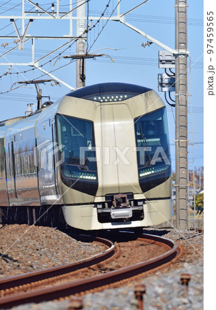 鉄道　私鉄　東武日光線　特急リバティきぬ122号　500系 97459565