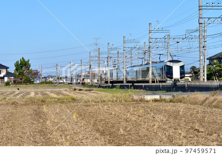 鉄道　私鉄　東武日光線　特急リバティけごん19号+リバティ会津119号　500系 97459571