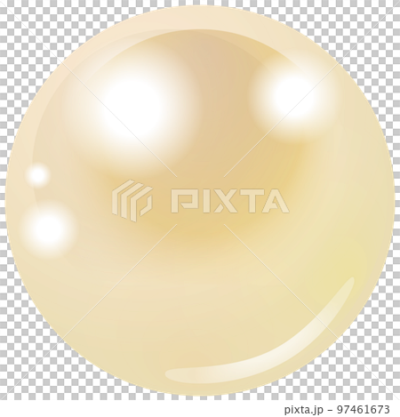 珍珠珍珠圖標-插圖素材 [97461673] - PIXTA圖庫