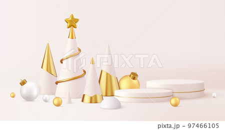 3d christmas design, 97466105