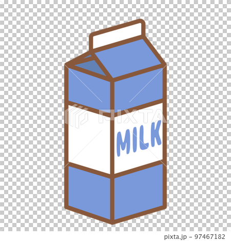 牛乳のイラスト 97467182