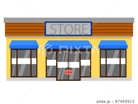 閉店したお店の外観 97469913