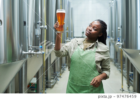 Worker Checking Beer Quality 97476459