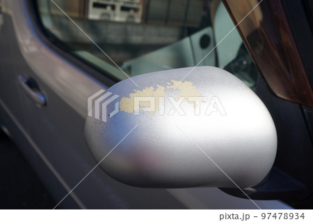 自動車のキズ(ドアミラー) 自動車のキズ(ドアミラー) 97478934