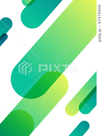 グリーンのグラデーションの背景イラスト素材 97479409