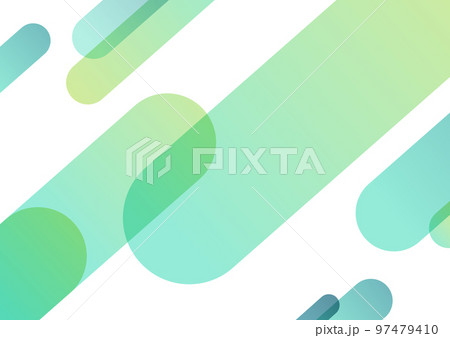 グリーンのグラデーションの背景イラスト素材 97479410