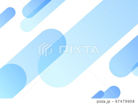 ブルーのグラデーションの背景イラスト素材 97479908