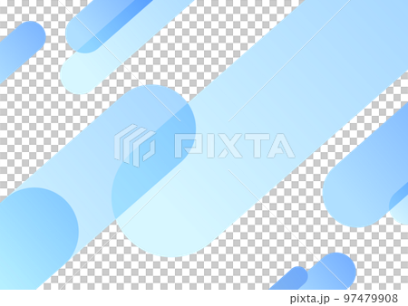 ブルーのグラデーションの背景イラスト素材 97479908
