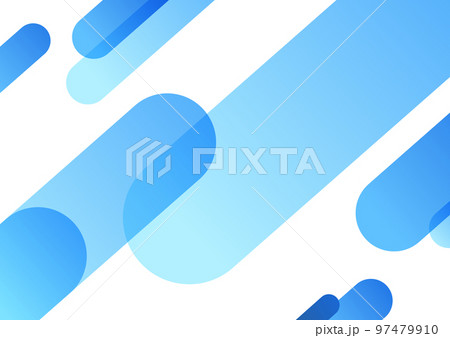 ブルーのグラデーションのイラスト背景素材 ブルーのグラデーションのイラスト背景素材 97479910