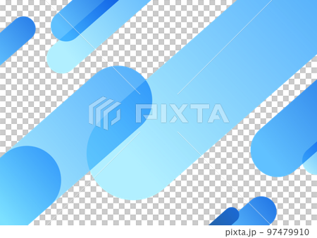 ブルーのグラデーションのイラスト背景素材 ブルーのグラデーションのイラスト背景素材 97479910