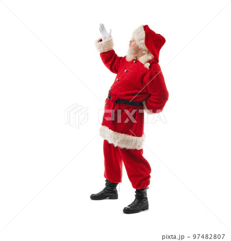 Santa Claus show copy space 97482807