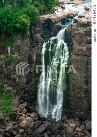 Magnificent views of the Iguazu Falls 97486455