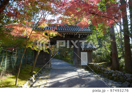 赤山禅院 山門 京都市左京区 赤山禅院 山門 京都市左京区 97493276