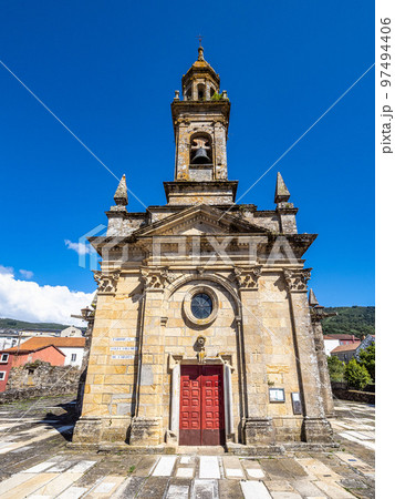 Igrexa de Santa Columba de Carnota, church in Carnota, Galicia, Spain Igrexa de Santa Columba de Carnota, church in Carnota, Galicia, Spain 97494406