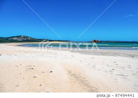 The Dunes of Corrubedo Natural Park in Galicia, Northern Spain The Dunes of Corrubedo Natural Park in Galicia, Northern Spain 97494441