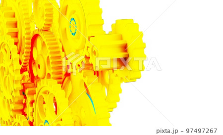 黄色い歯車 黄色い歯車 97497267