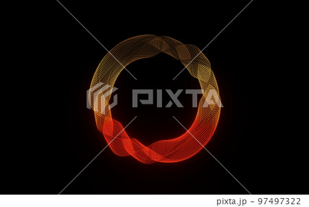 Futuristic colorful sphere of lines. Network connection big data. Abstract technology background. Place for text. 3d rendering. Futuristic colorful sphere of lines. Network connection big data. Abstract technology background. Place for text. 3d rendering. 97497322