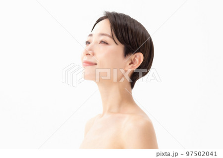 スキンケア　女性　白バック 97502041