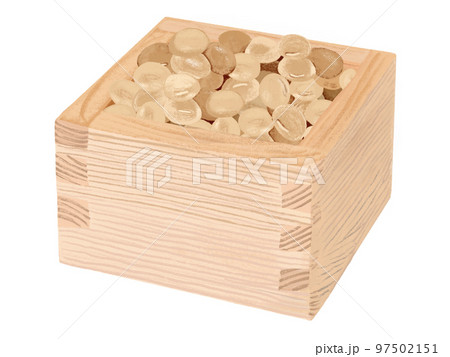 升と節分豆(焼印なし) 升と節分豆(焼印なし) 97502151