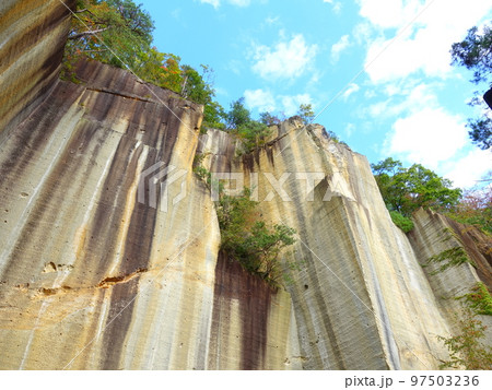 瓜割石庭公園 高畠町 瓜割石庭公園 高畠町 97503236