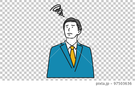 troubled asian businessman troubled asian businessman 97503636
