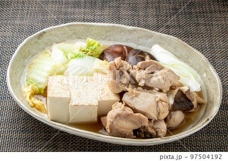 鶏肉のすき煮。 97504192