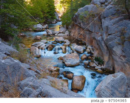 Turkey travel, mediterranean area on a warm summer day. Turkey travel, mediterranean area on a warm summer day. 97504365