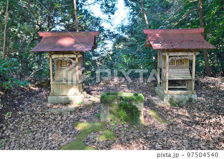 丹後国 八幡山城　曲輪と眺望 97504540