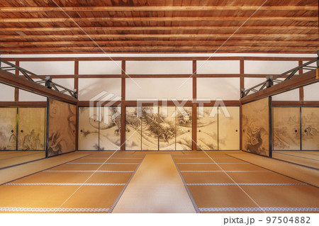 龍安寺(京都)方丈の襖絵 龍安寺(京都)方丈の襖絵 97504882