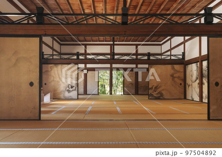 龍安寺(京都)方丈の襖絵 龍安寺(京都)方丈の襖絵 97504892