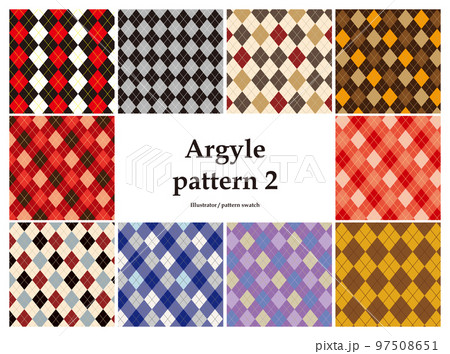 アーガイル パターン2 アーガイル パターン2 97508651