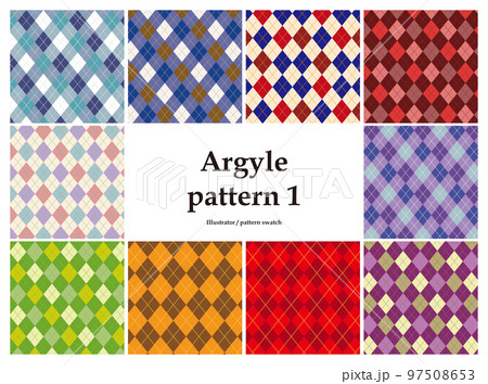 アーガイル パターン1 97508653