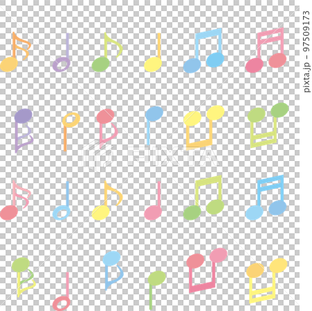 可愛的音符集 可愛的音符集 97509173