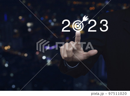 Business happy new year 2023 success concept 97511020