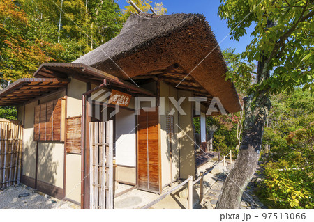 京都・等持院　茶室清漣亭 97513066