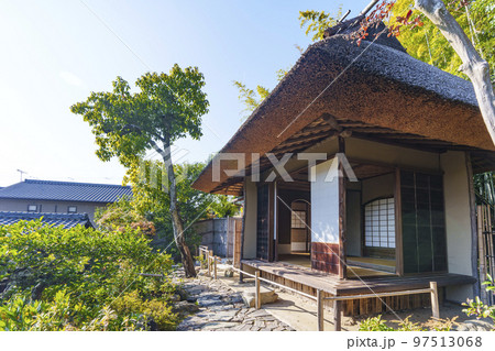 京都・等持院 茶室清漣亭 京都・等持院 茶室清漣亭 97513068