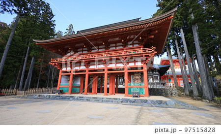 金剛峯寺中門(和歌山県高野町) 金剛峯寺中門(和歌山県高野町) 97515828