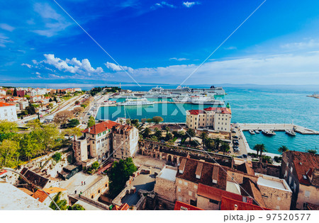 クロアチア 世界遺産 スプリト クロアチア 世界遺産 スプリト 97520577