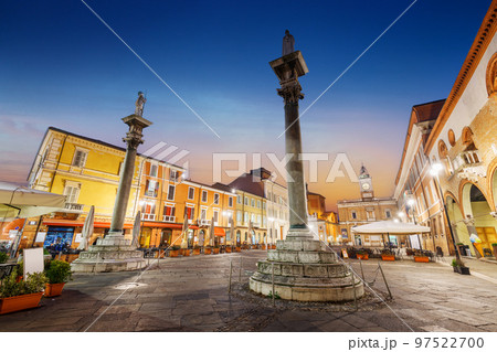 Ravenna, Italy at Piazza del Popolo Ravenna, Italy at Piazza del Popolo 97522700