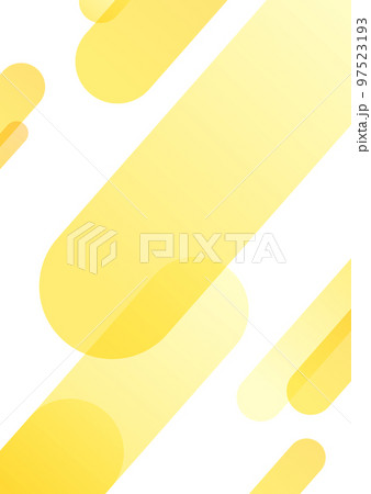 黄色の幾何学パターンの背景イラスト素材 97523193