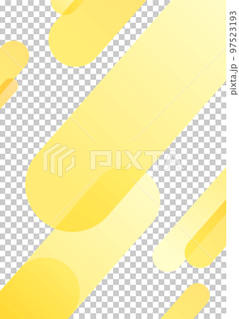 黄色の幾何学パターンの背景イラスト素材 97523193