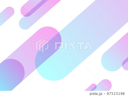 紫と水色のグラデーションパターンの背景素材 97523196