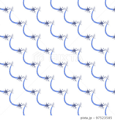 Neuron cell pattern for neurodegenerative disease awareness Neuron cell pattern for neurodegenerative disease awareness 97523585