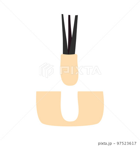Hair transplant follicle shaft icon 97523617